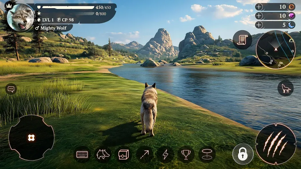 The Wolf: Animal Game MMORPG screenshot 1