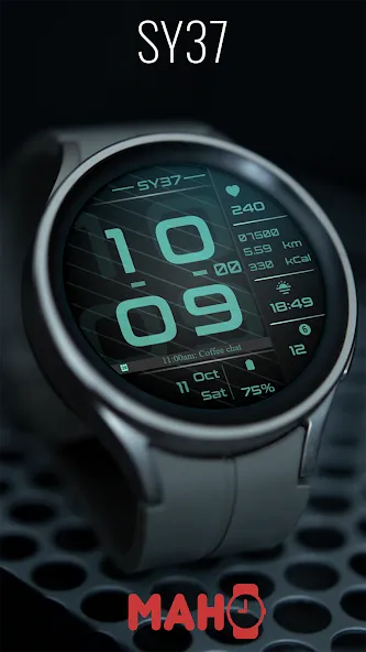 SY37 Watch Face for Wear OS screenshot 3