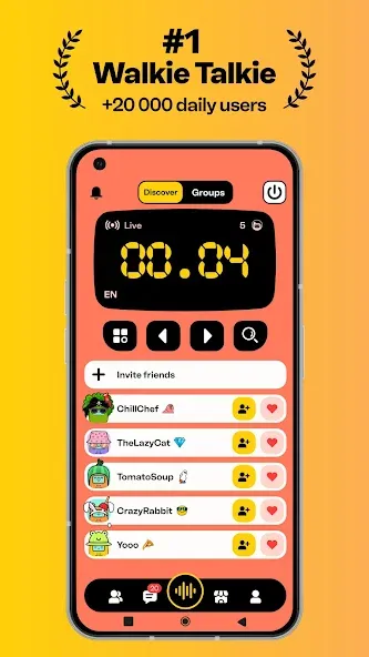 Walkie Talkie - All Talk App screenshot 1