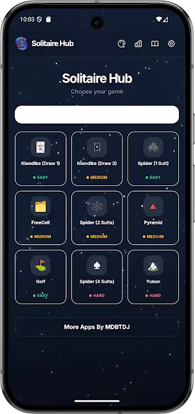 Solitaire Hub Offline Edition screenshot 8