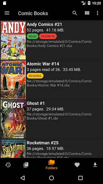 CDisplayEx Comic Reader screenshot 1