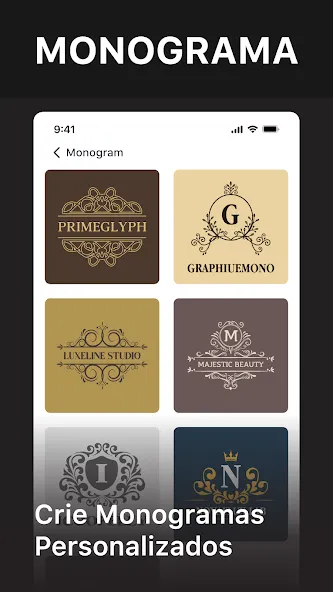 Logo Maker Criador de logotipo screenshot 3
