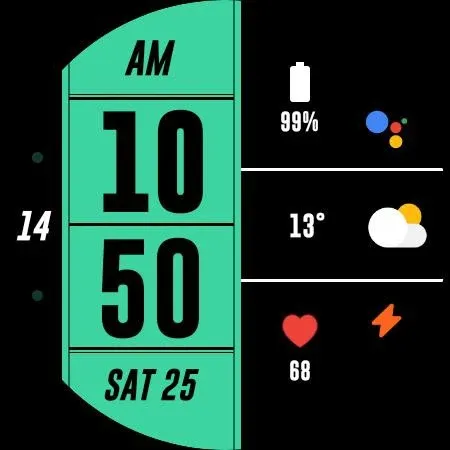 Night ver 07 - watch face screenshot 21