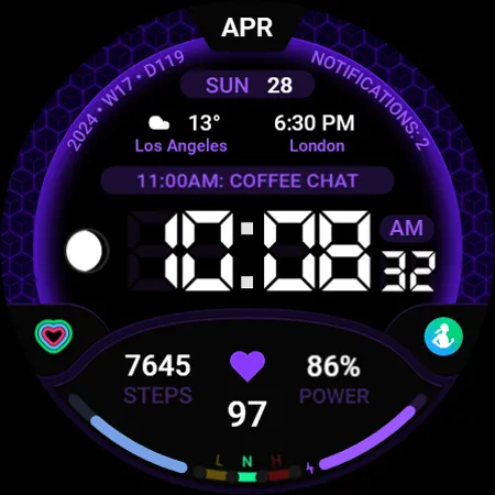 TVV Digital 3 Watch Face screenshot 11