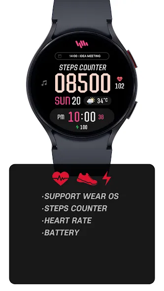 SamWatch Simple Run 4 screenshot 2