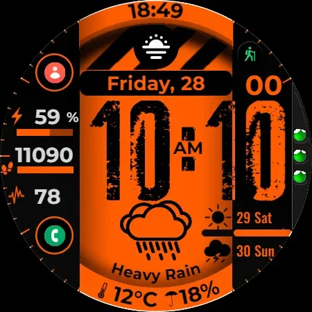 Watch Face CUE148 screenshot 13