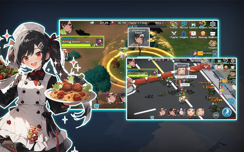3D Idle RPG: Hunter Party screenshot 13