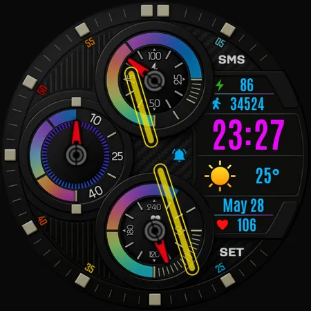 Trend Nova Hybrid Watch Face screenshot 37