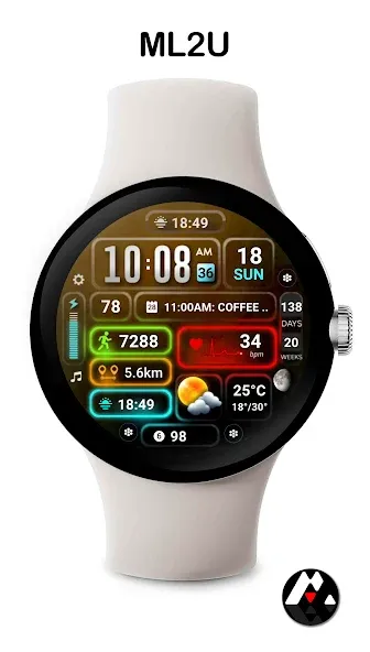 ML2U 251 Watch Face screenshot 5