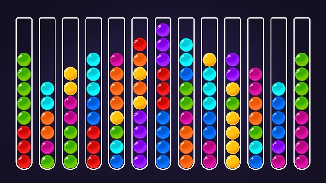 Color Sort: Ball Sort Bubble screenshot 1