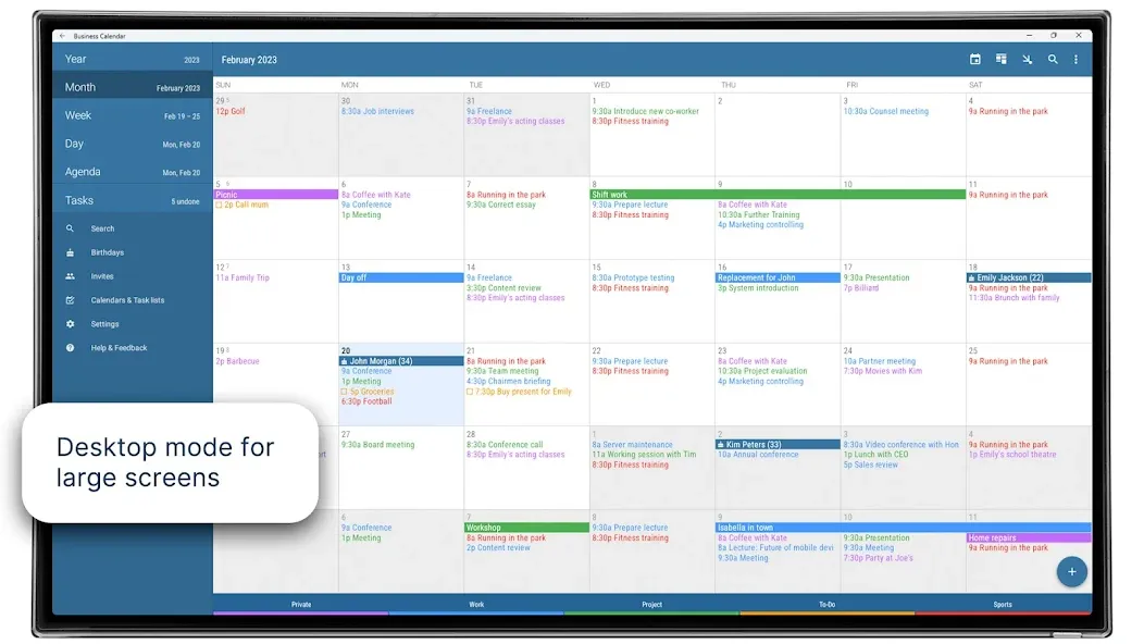 Business Calendar 2 Planner screenshot 25