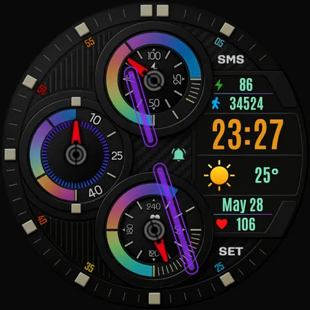 Trend Nova Hybrid Watch Face screenshot 40
