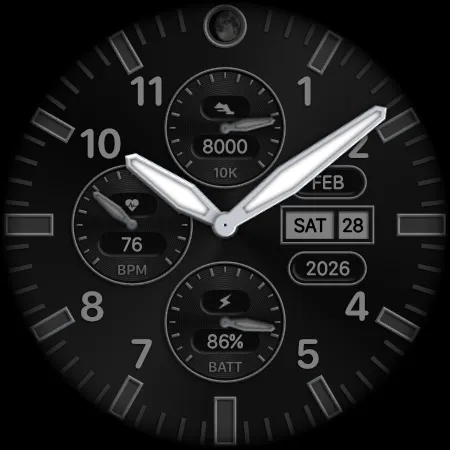 DADAM122: Analog Watch Face screenshot 33