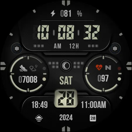 KF159 Watch face screenshot 15