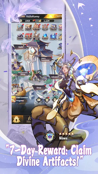 Idle Immortal : Mythic Clash screenshot 1