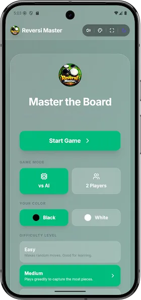 Reversi Classic Master Offline screenshot 5