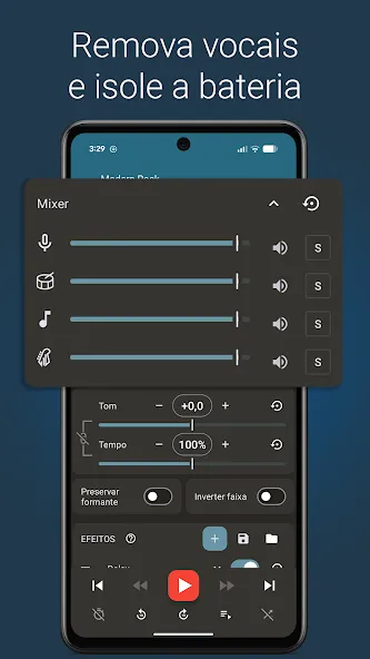 Up Tempo: Editor de Áudio screenshot 2
