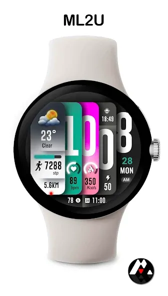 ML2U 250 Watch Face screenshot 1