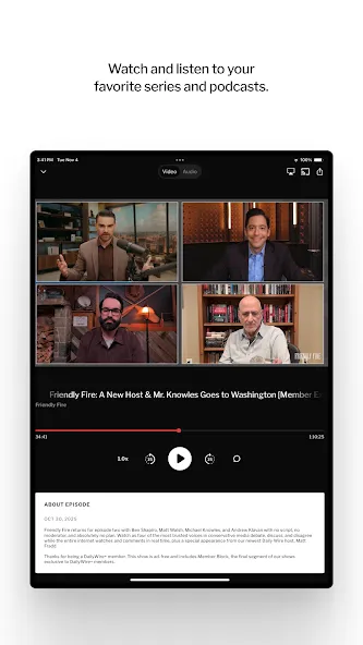 DailyWire+ screenshot 11