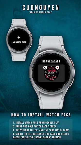 Watch face CNW-36 screenshot 4
