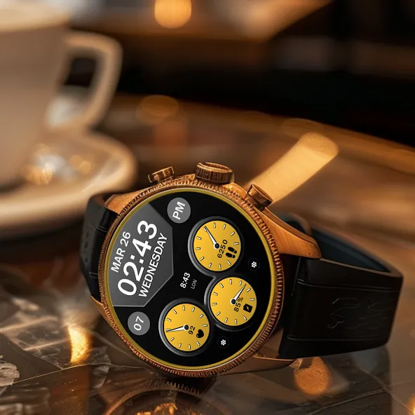 Key WF64 Digital Watch Face screenshot 4