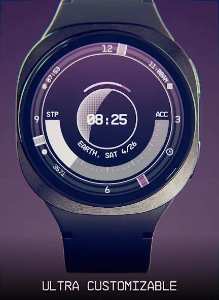 Planet in stars Watch Face screenshot 5