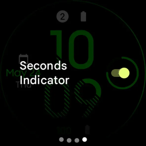 Fit OLED: Watch face screenshot 11