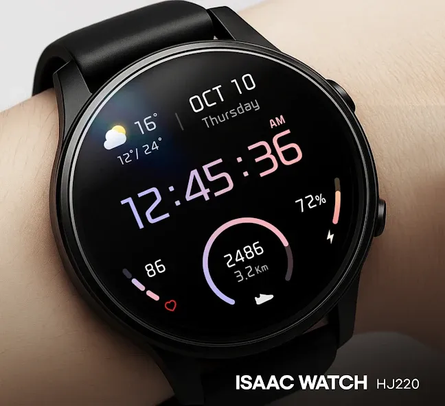 ISAAC WATCH HJ220 screenshot 1