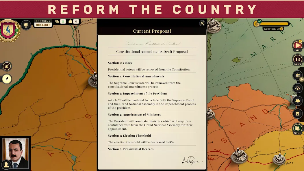 Suzerain screenshot 4
