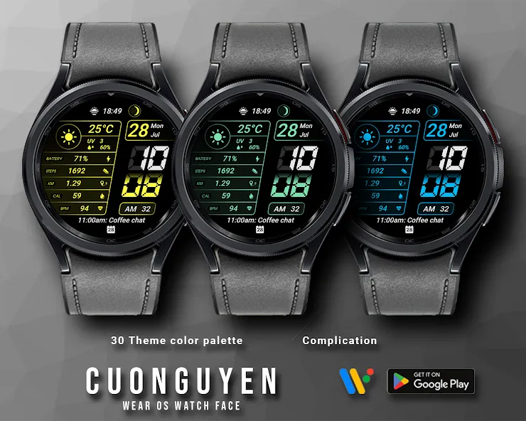 Watch face CNW-45 screenshot 1