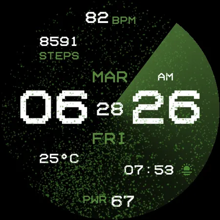 Night Force Watch Face screenshot 11