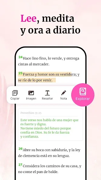 Biblia para Mujeres-La Biblia screenshot 2