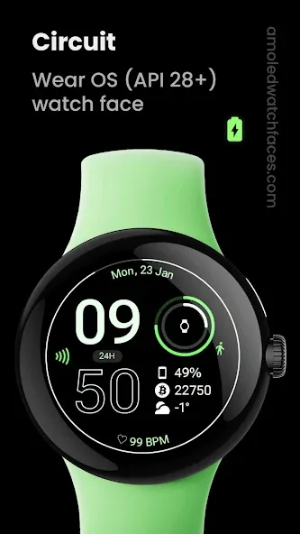 Circuit Watch Face screenshot 1