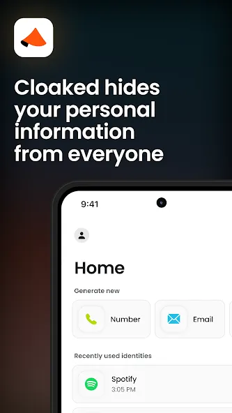 Cloaked: Protect your privacy screenshot 1