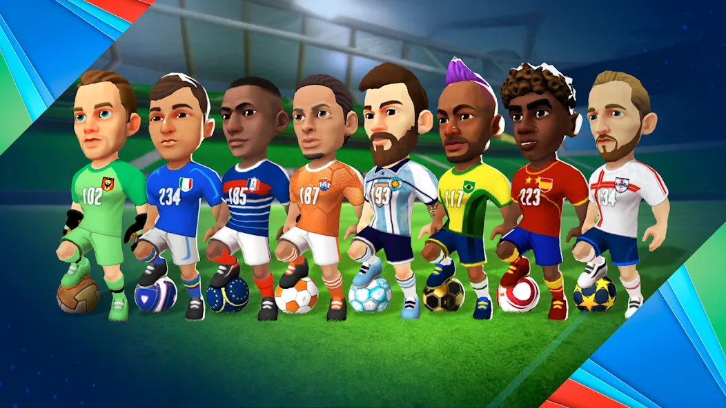 Mini Football - Fußballspiel screenshot 2