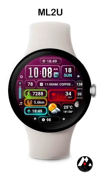ML2U 251 Watch Face screenshot 8