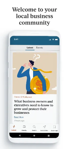 Philadelphia Business Journal screenshot 1