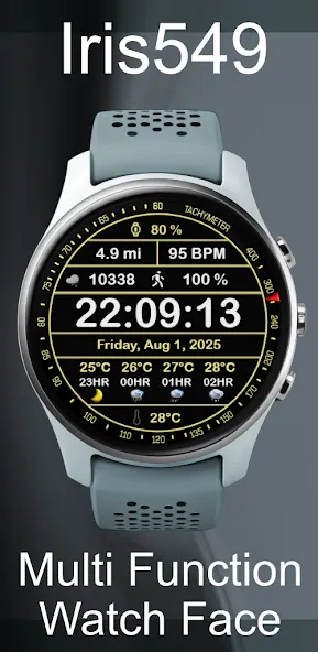 Iris549 Multi-Function Watch screenshot 2