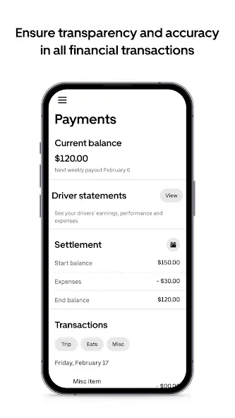 Uber Fleet screenshot 6