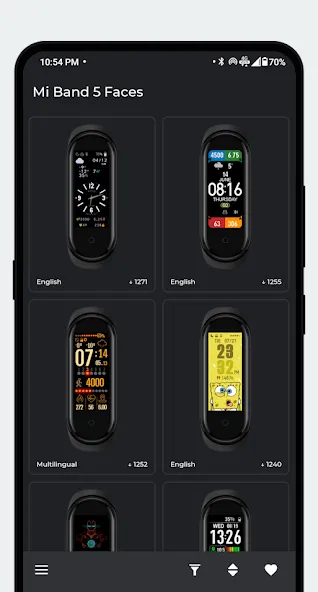 Mi Band 5 Watch Faces screenshot 4