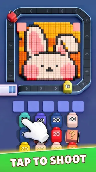 Color Cube : Pixel Puzzle screenshot 1