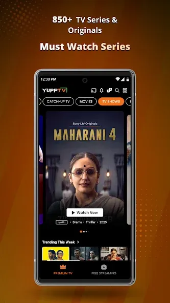 YuppTV LiveTV, IPL 2026 Live screenshot 4