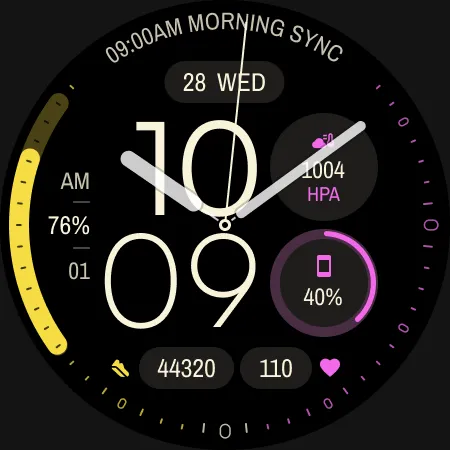 TKS 37 Orio Watch Face screenshot 13