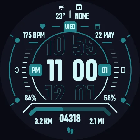 TKS 04 Dash Watch Face screenshot 13