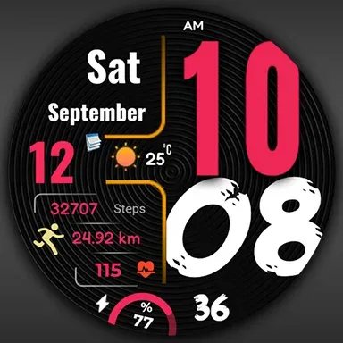 FSW314 Digital Watch Face screenshot 19
