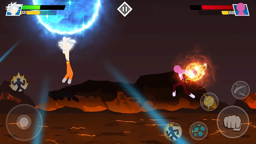 Stick Warriors Shadow Fight screenshot 2