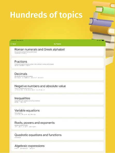 Math Tests: learn mathematics screenshot 8