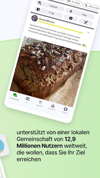 Kalorienzähler von fatsecret screenshot 2
