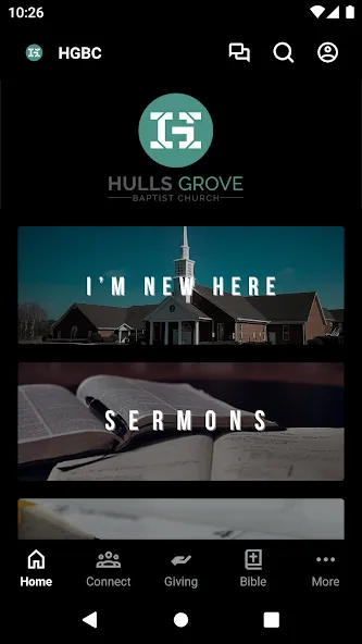 Hulls Grove Baptist Church screenshot 1