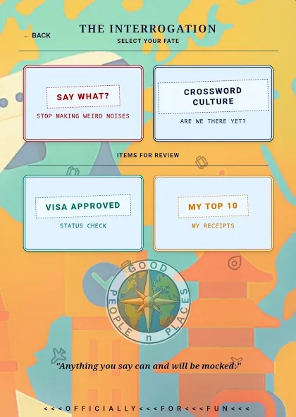 Travel Mini-Game Passport screenshot 2